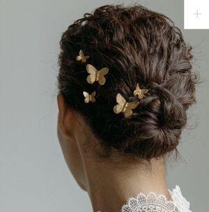 Jennifer Behr Pippa Bobby Pin Set - Gold